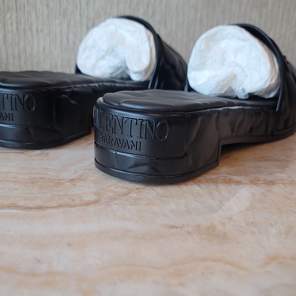 Valentino Garavani Atelier Rose Slide Sandals Platform Valentino Sandals - Picture 10 of 16